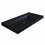 Встраиваемая раковина Uperwood Classic Quartz 90*45 черная матовая, космос Встраиваемая раковина Uperwood Classic Quartz 90*45 черная матовая, космос