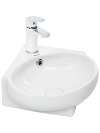 Раковина WeltWasser Aisbach 5010 36*39 угловая