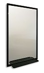 Зеркало Silver Mirrors Бронкс лайт 50*90 черное матовое Зеркало Silver Mirrors Бронкс лайт 50*90 черное матовое