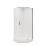 Душевое ограждение Niagara Nova NG-6634-08 100*100*190 L/R трапеция, дверь распашная без поддона Душевое ограждение Niagara Nova NG-6634-08 100*100*190 L/R трапеция, дверь распашная без поддона