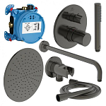 Промо-комплект Ideal Standard "Все для встройки All in One" Ceratherm T100 A7573A5 Magnetic grey/магнит Промо-комплект Ideal Standard "Все для встройки All in One" Ceratherm T100 A7573A5 Magnetic grey/магнит