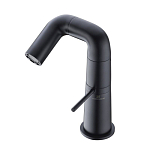 Смеситель Haiba HB10813-7 для раковины черный матовый Смеситель Haiba HB10813-7 для раковины черный матовый