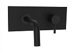 Смеситель Paffoni Light LIG101NO/M для раковины скрытый монтаж черный матовый Смеситель Paffoni Light LIG101NO/M для раковины скрытый монтаж черный матовый