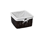 Плетеная корзина WasserKRAFT Alme WB-150-S 26*26 Плетеная корзина WasserKRAFT Alme WB-150-S 26*26