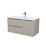 Тумба с раковиной Iddis Edifice 100 капучино Soft Touch (тактильный матовый) подвесная Тумба с раковиной Iddis Edifice 100 капучино Soft Touch (тактильный матовый) подвесная