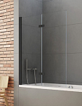 Душевая шторка на ванну New Trendy New Soleo Black P-0043 120*140 L Душевая шторка на ванну New Trendy New Soleo Black P-0043 120*140 L