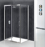 Душевой уголок BelBagno UNO-195-AH-1-100/80-C-Cr 100*80*195 L/R без поддона Душевой уголок BelBagno UNO-195-AH-1-100/80-C-Cr 100*80*195 L/R без поддона