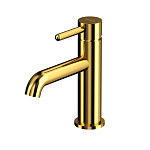 Смеситель Whitecross Y Gold Y1210GL для раковины золото Смеситель Whitecross Y Gold Y1210GL для раковины золото