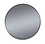 Зеркало Grossman Cosmo-норма BLACK 80*80 Led с сенсорным выключателем и подогревом Зеркало Grossman Cosmo-норма BLACK 80*80 Led с сенсорным выключателем и подогревом