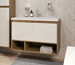 Тумба с раковиной Эстет Monaco Wood 90 белый/на выбор/дуб рустикальный 1 ящик и ниша Тумба с раковиной Эстет Monaco Wood 90 белый/на выбор/дуб рустикальный 1 ящик и ниша