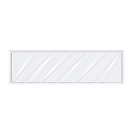 Подвесная тумба MarkaOne Glace 100П 1 в.я. White (низ)