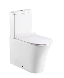 Унитаз-компакт Orans Ceramic WM-9906G 36,5*64 безободкковый с крышкой-сиденьем микролифт Slim 