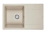 Кухонная мойка Paulmark Flugen PM217850-BE 78*50 с крылом бежевая Кухонная мойка Paulmark Flugen PM217850-BE 78*50 с крылом бежевая
