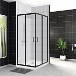 Душевой уголок BelBagno UNO-195-A-2-90-P-NERO 90*90*195 без поддона Душевой уголок BelBagno UNO-195-A-2-90-P-NERO 90*90*195 без поддона