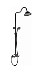 Душевая стойка Boch Mann Diva BM7224 черная матовая Душевая стойка Boch Mann Diva BM7224 черная матовая