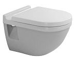 Подвесной унитаз Duravit Starck 3 36,5*54 с полочкой Подвесной унитаз Duravit Starck 3 36,5*54 с полочкой