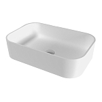Накладная раковина Whitecross Zircon 58*38 белая матовая Накладная раковина Whitecross Zircon 58*38 белая матовая