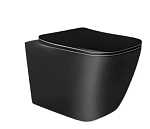 Подвесной унитаз Ceruttispa Mimi Aria MB 35*49 безободковый с крышкой-сиденьем микролифт Slim Подвесной унитаз Ceruttispa Mimi Aria MB 35*49 безободковый с крышкой-сиденьем микролифт Slim