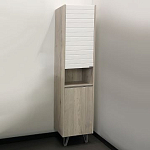 Шкаф-колонна Comforty Клеон 40 белый/дуб дымчатый L/R Шкаф-колонна Comforty Клеон 40 белый/дуб дымчатый L/R