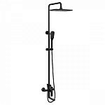 Душевая стойка Lemark Ursus LM7262BL с изливом черная Душевая стойка Lemark Ursus LM7262BL с изливом черная