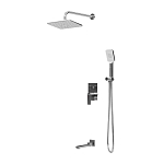 Душевая система скрытого монтажа Grossman Classic 501.K35.04.100 хром глянцевый Душевая система скрытого монтажа Grossman Classic 501.K35.04.100 хром глянцевый