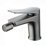 Смеситель Lemark Bronx LM3708GM для биде с донным клапаном графит Смеситель Lemark Bronx LM3708GM для биде с донным клапаном графит