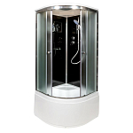 Душевая кабина AvaCan B10S Black 100х100х220 Душевая кабина AvaCan B10S Black 100х100х220