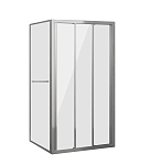 Душевое ограждение Grossman Alba1 GR-9090 90*90*190 L//R квадрат, двери раздвижные без поддона Душевое ограждение Grossman Alba1 GR-9090 90*90*190 L//R квадрат, двери раздвижные без поддона