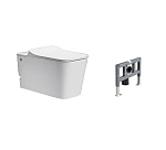 Подвесной унитаз Ceruttispa Disgrazia Aria Pulse C-370C 36*57,5 безободковый с крышкой-сиденьем микролифт Slim, с импульсным сливом и инсталляцией Подвесной унитаз Ceruttispa Disgrazia Aria Pulse C-370C 36*57,5 безободковый с крышкой-сиденьем микролифт Slim, с импульсным сливом и инсталляцией