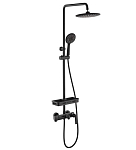 Душевая стойка Orans OLS-WX7003 черный матовый Душевая стойка Orans OLS-WX7003 черный матовый