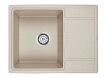 Кухонная мойка Paulmark Flugen PM216550-BE 65*50 с крылом бежевая Кухонная мойка Paulmark Flugen PM216550-BE 65*50 с крылом бежевая