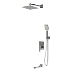 Душевая система скрытого монтажа Grossman Style 501.K35.05.100 хром глянцевый Душевая система скрытого монтажа Grossman Style 501.K35.05.100 хром глянцевый
