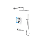 Душевой комплект Aquatek Бетта AQ1173CR Set 4в1 Душевой комплект Aquatek Бетта AQ1173CR Set 4в1