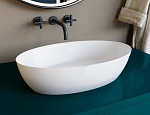 Накладная раковина Salini Alda 01 S-Stone 58*35 белая матовая Накладная раковина Salini Alda 01 S-Stone 58*35 белая матовая