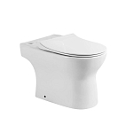 Чаша унитаза BelBagno Steam BB130CPR/SC 34*63,5 безободковая с крышкой-сиденьем микролифт Чаша унитаза BelBagno Steam BB130CPR/SC 34*63,5 безободковая с крышкой-сиденьем микролифт