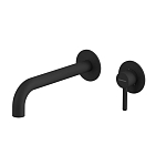 Смеситель Whitecross Y Black Y1215BL для раковины скрытый монтаж черный матовый Смеситель Whitecross Y Black Y1215BL для раковины скрытый монтаж черный матовый