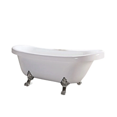 Акриловая ванна Ceruttispa Classic 170x79 на львиных лапах (хром) Акриловая ванна Ceruttispa Classic 170x79 на львиных лапах (хром)