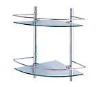 Полка WasserKRAFT K-3122 двухъярусная угловая Полка WasserKRAFT K-3122 двухъярусная угловая