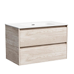 Тумба под раковину Sancos Libra 80 дуб галифакс натуральный