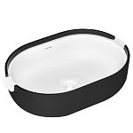 Накладная раковина NT Bagno NT601 Aetna 54*39 черная матовая Накладная раковина NT Bagno NT601 Aetna 54*39 черная матовая