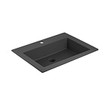 Мебельная раковина Vincea VCB-13600B 60*48 черная (приобретается в комплекте с тумбой) Мебельная раковина Vincea VCB-13600B 60*48 черная (приобретается в комплекте с тумбой)