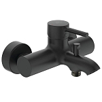 Смеситель Ideal Standard Ceraline BC199XG для ванны и душа черный матовый Смеситель Ideal Standard Ceraline BC199XG для ванны и душа черный матовый