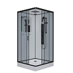 Душевая кабина Niagara Premium NG-6902-01GQ BLACK 100х100х210 Душевая кабина Niagara Premium NG-6902-01GQ BLACK 100х100х210