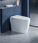 Унитаз напольный Ceruttispa MIRELLA Smart Tornado 40*68 безободковый с крышкой-сиденьем микролифт и дистанционным управлением Унитаз напольный Ceruttispa MIRELLA Smart Tornado 40*68 безободковый с крышкой-сиденьем микролифт и дистанционным управлением