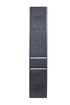 Пенал Style Line Атлантика 35 R с бельевой корзиной бетон темный Пенал Style Line Атлантика 35 R с бельевой корзиной бетон темный