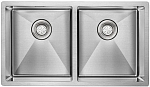 Кухонная мойка Paulmark Dopplet PM507844-BS 78*44 сталь Кухонная мойка Paulmark Dopplet PM507844-BS 78*44 сталь