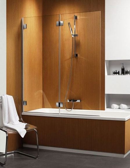 Шторка на ванну Radaway Carena PND 130*150 L коричневое стекло