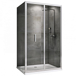 Душевой уголок ABBER Sonnenstrand AG07110-S80 110*80*195 L/R без поддона Душевой уголок ABBER Sonnenstrand AG07110-S80 110*80*195 L/R без поддона