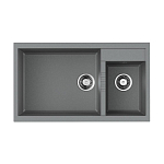 Кухонная мойка Omoikiri Tedori 86*50 гранитная крошка Leningrad Grey полуторная Кухонная мойка Omoikiri Tedori 86*50 гранитная крошка Leningrad Grey полуторная