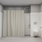 Штора для ванной Iddis Base BL02P24i11 240*200 бежевая Штора для ванной Iddis Base BL02P24i11 240*200 бежевая